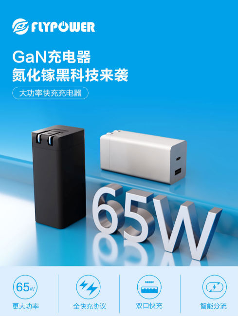65W氮化镓充电器