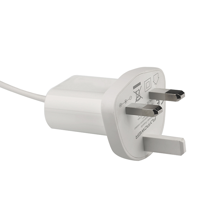 5V1A 12V0.5A英规电源适配器
